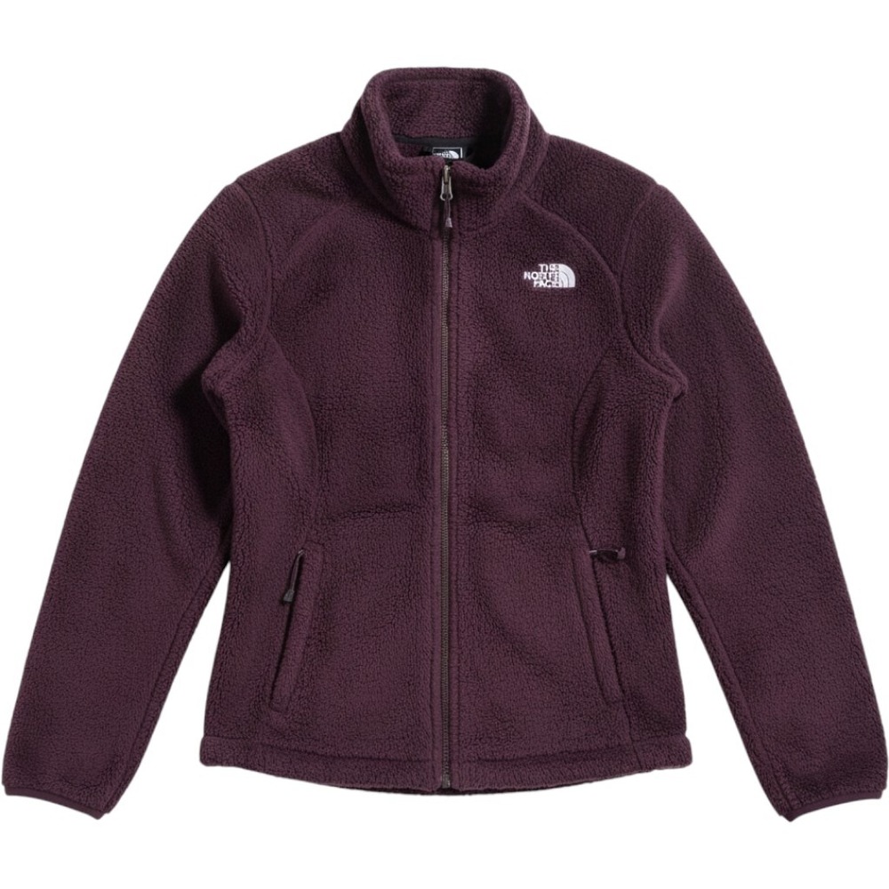 The North Face Osito 2 Fleece Jacket Womens Small Plum Purple Full Zip Soft
